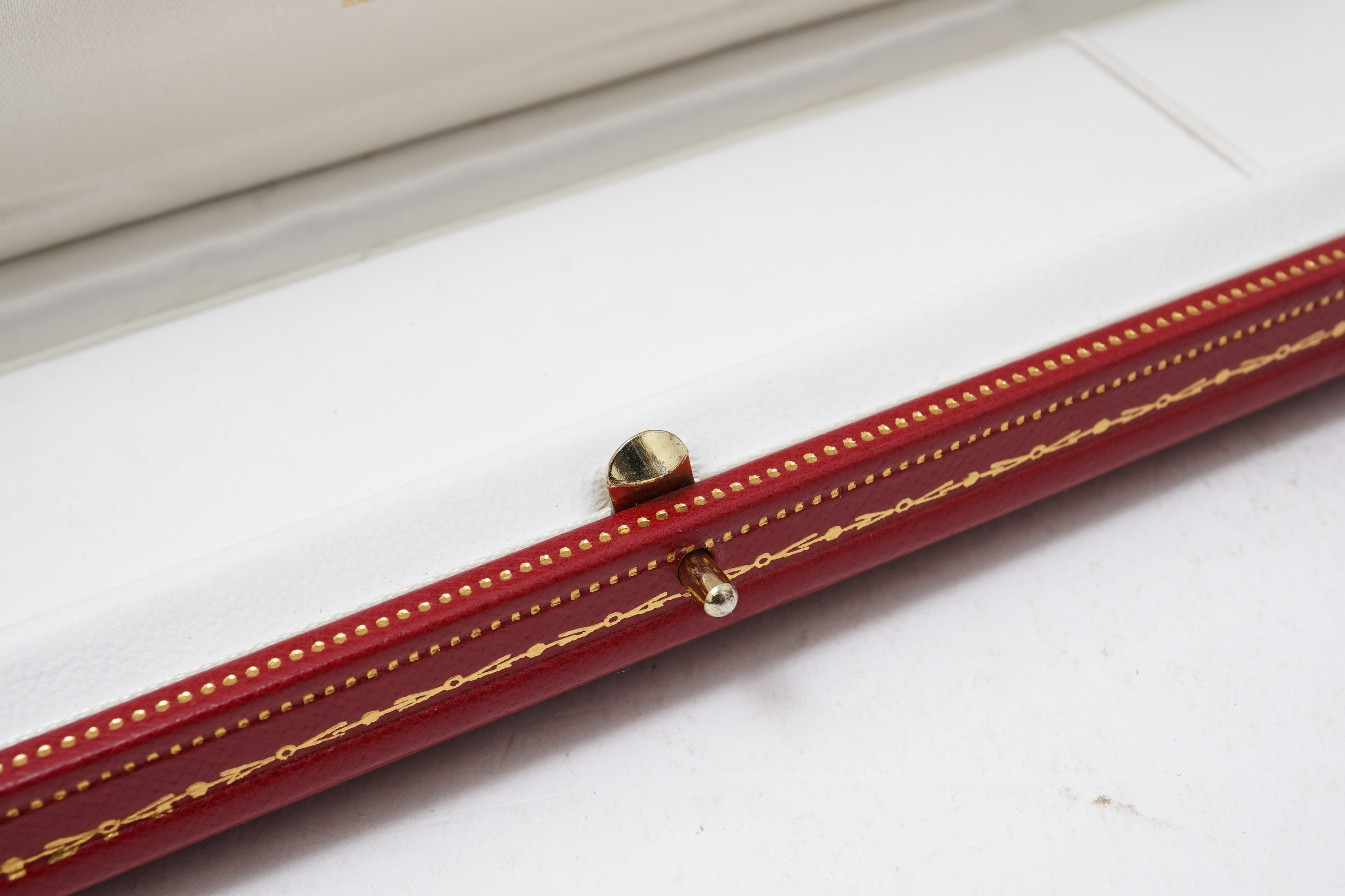Hermès, a rare bracelet case, mid 20th century